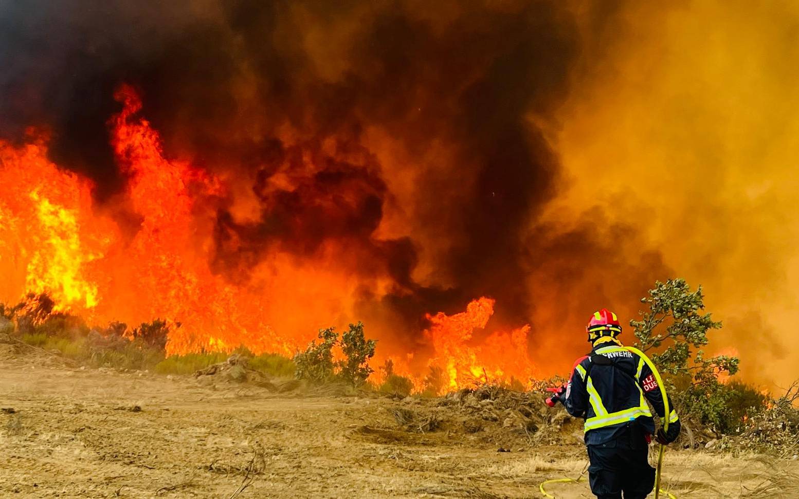 Hürtgenwald: Feuerwehren aus Rhein-Sieg-Kreis im Einsatz