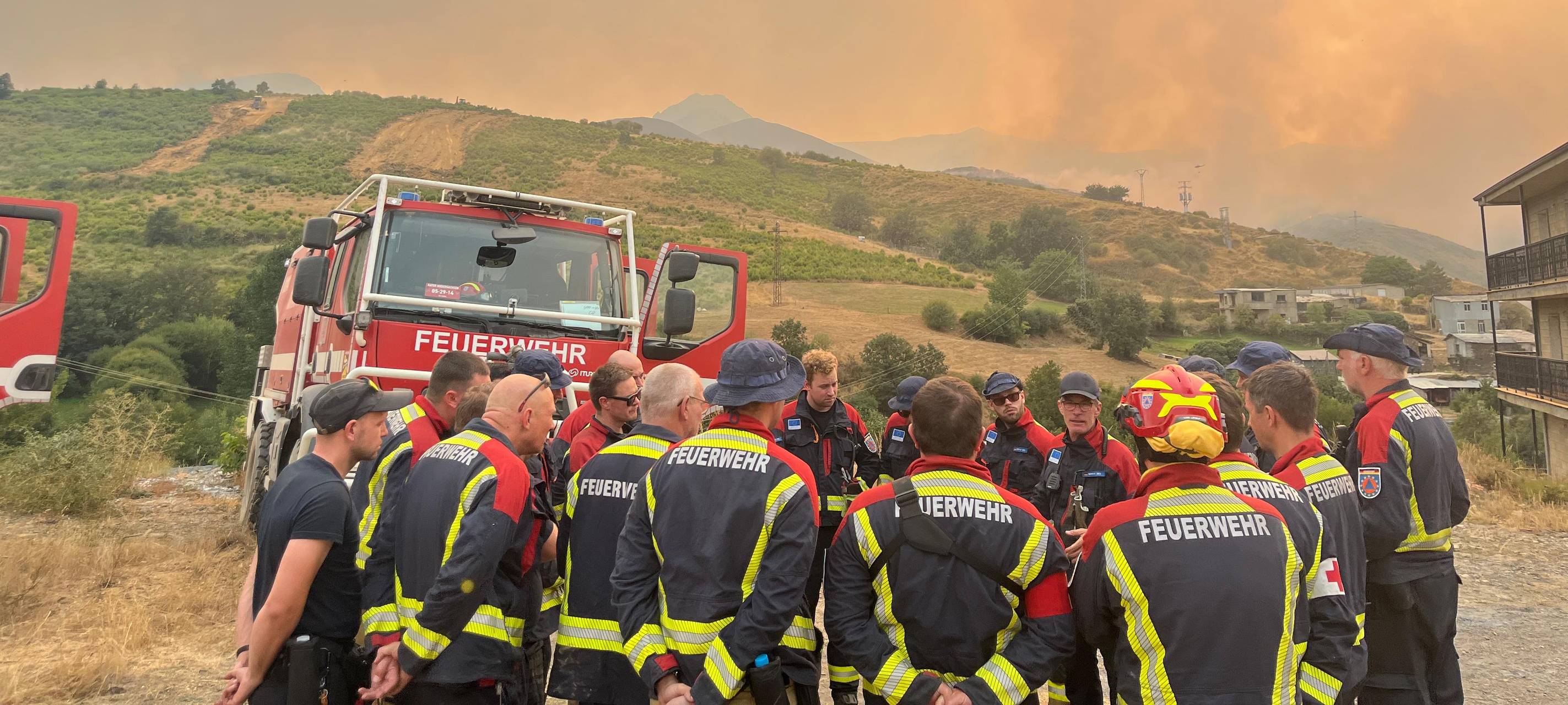 Nach Waldbrandeinsatz in Spanien: Feuerwehrleute aus dem RBRS-Land wieder zuhause