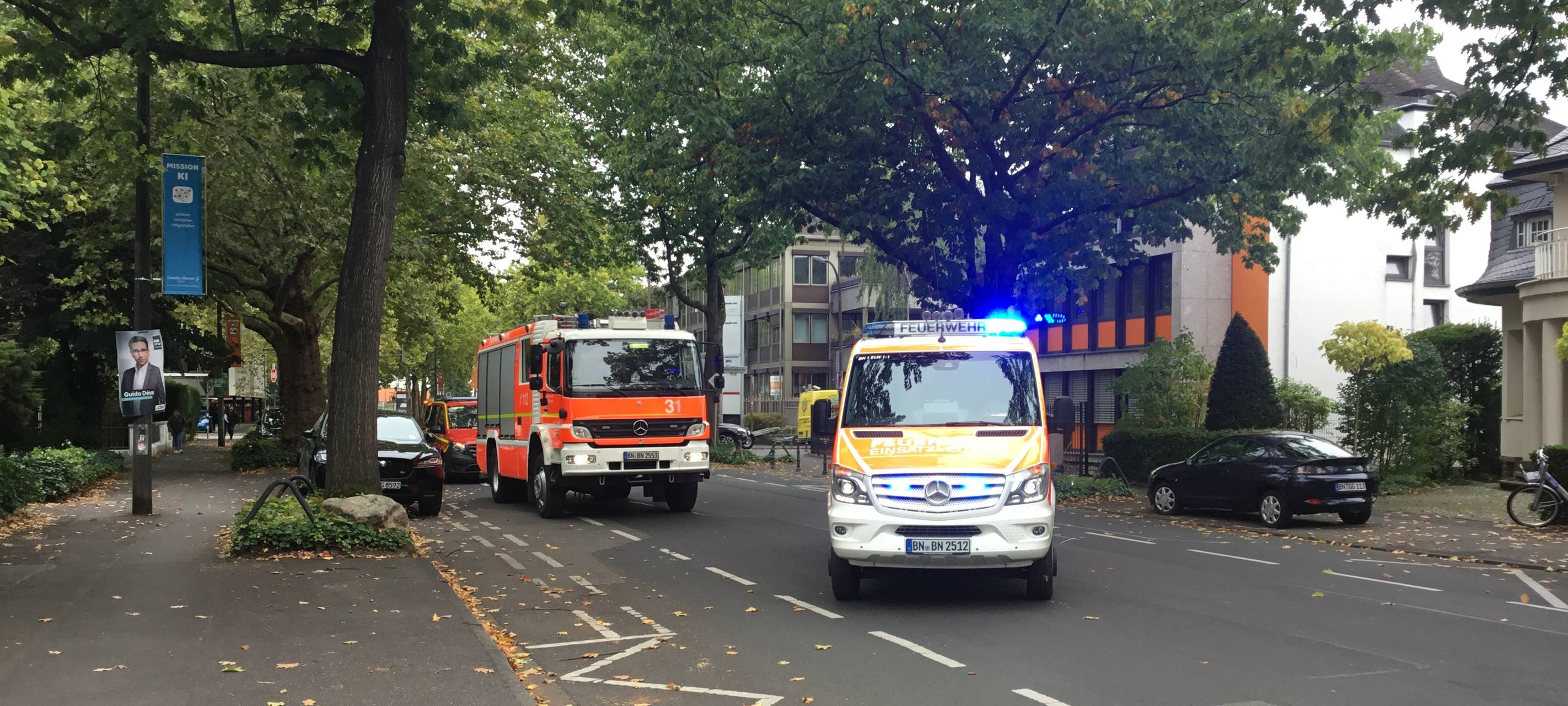 Feuer in Bonn-Hochkreuz: Rauch stieg aus Einfamilienhaus auf