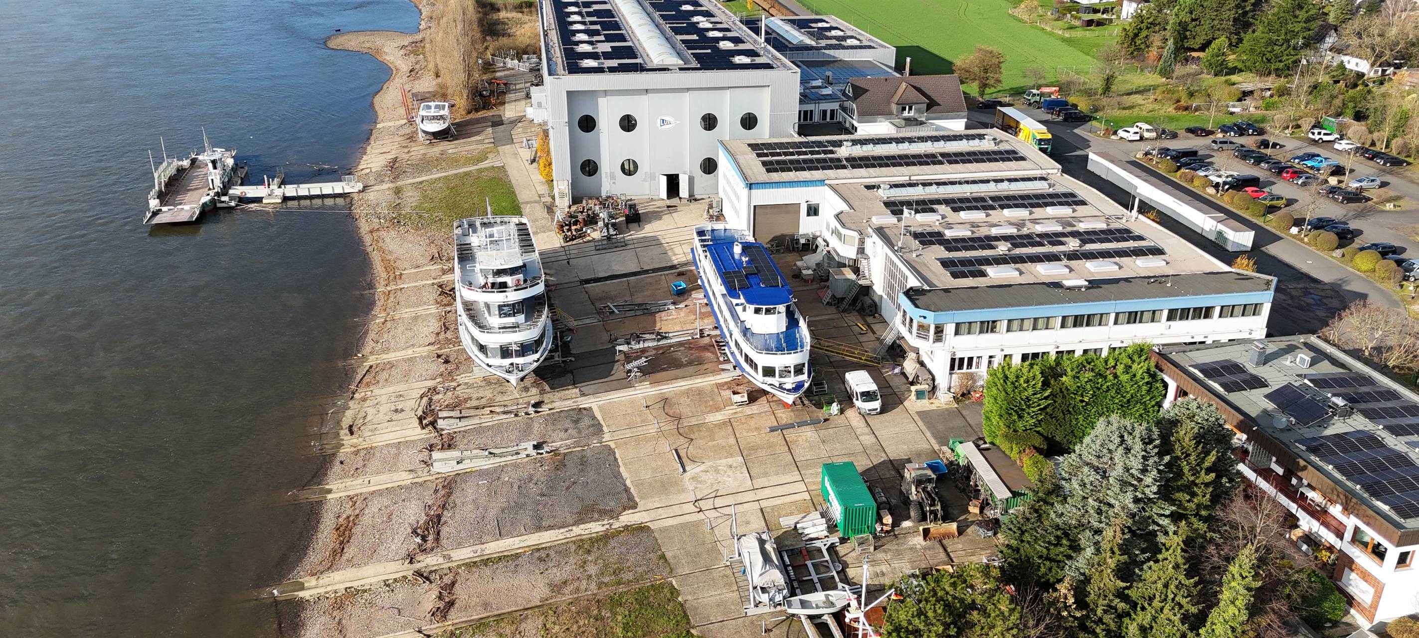 Lux-Werft in Niederkassel-Mondorf ist jetzt nahezu klimaneutral