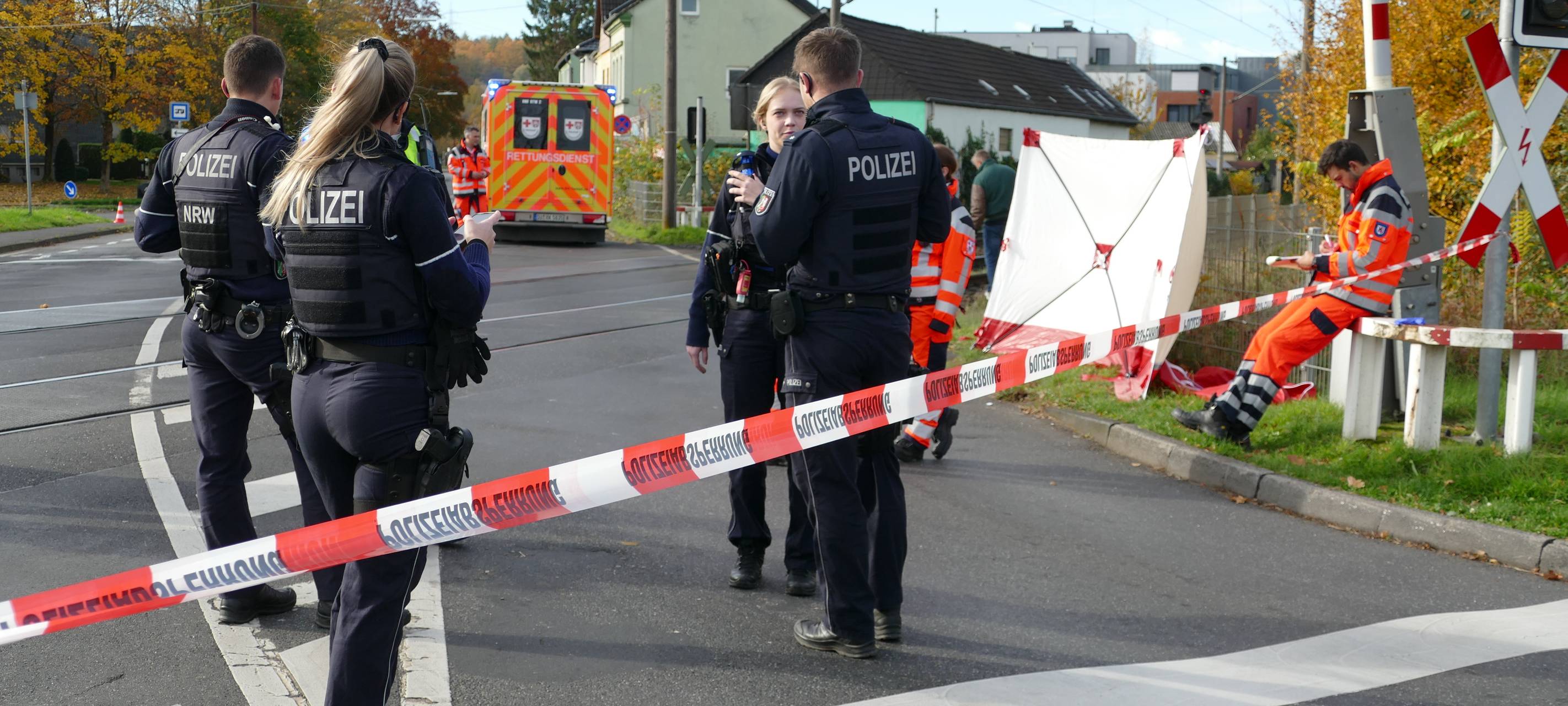 Tödlicher Bahnunfall in Hennef - Schulklassen betroffen