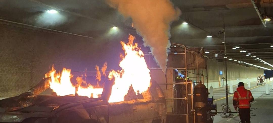 Königswinter/Bonn: Feuertests in den B42-Tunneln abgeschlossen