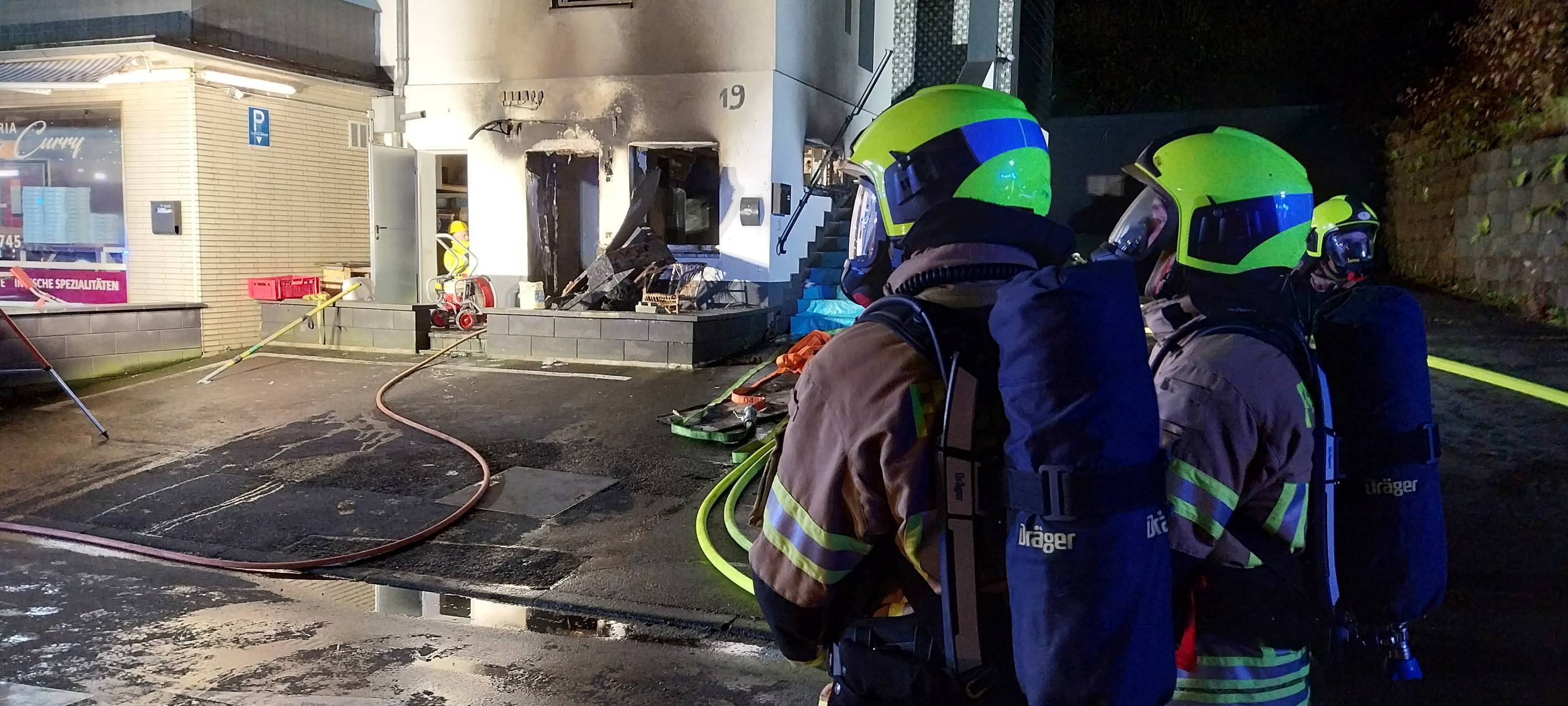 Eitorf: Mann nach Wohnungsbrand verletzt