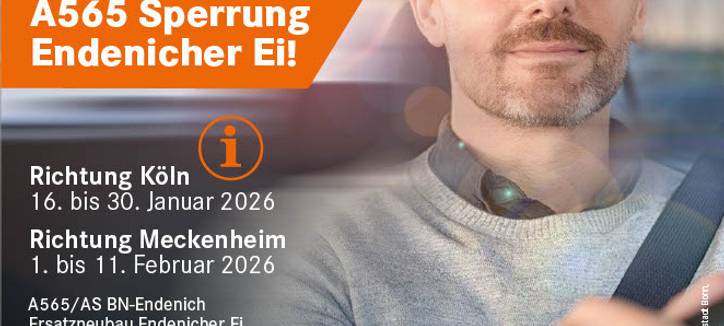 Bonn: Die nächste Sperrung am Endenicher Ei kommt