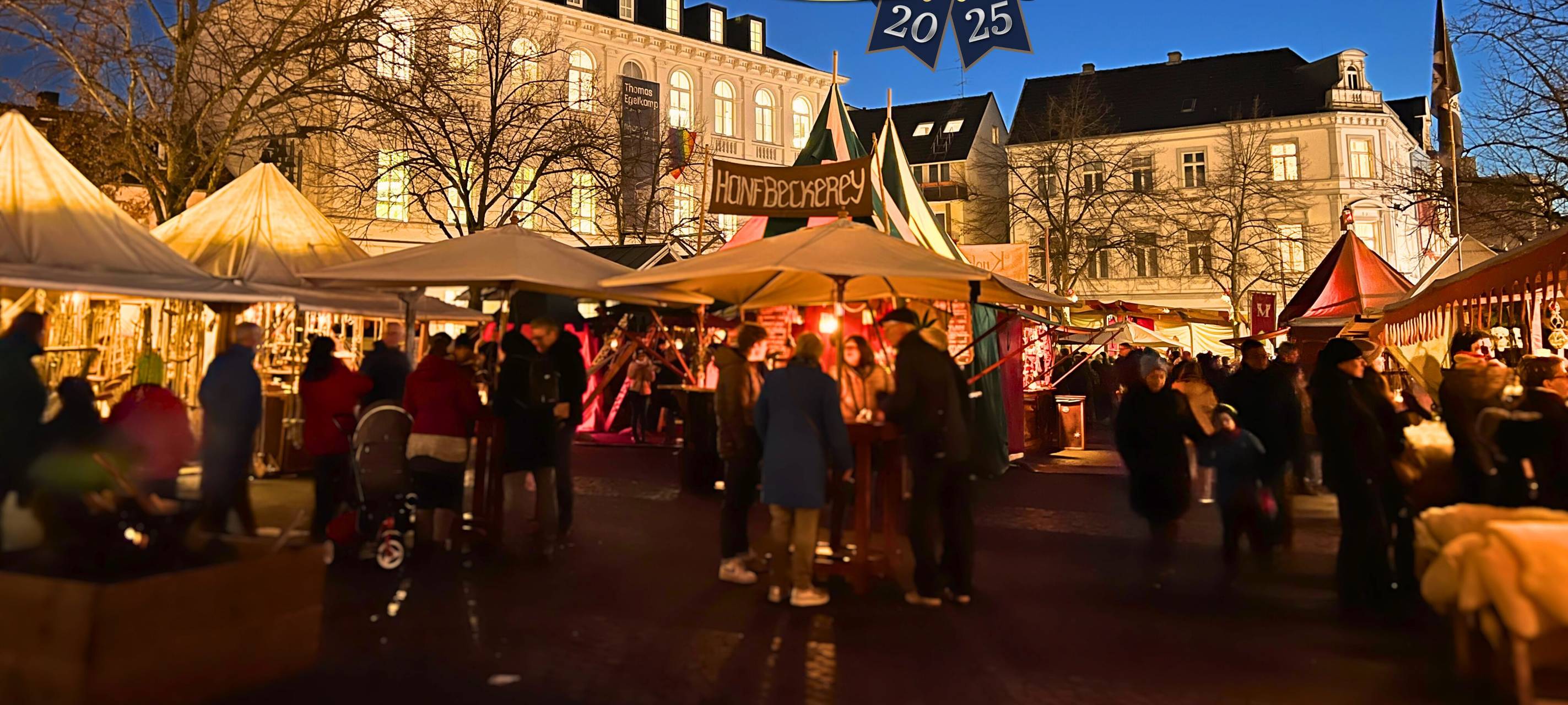 Siegburger Mittelalterweihnachtsmarkt ist der beliebteste in Deutschland