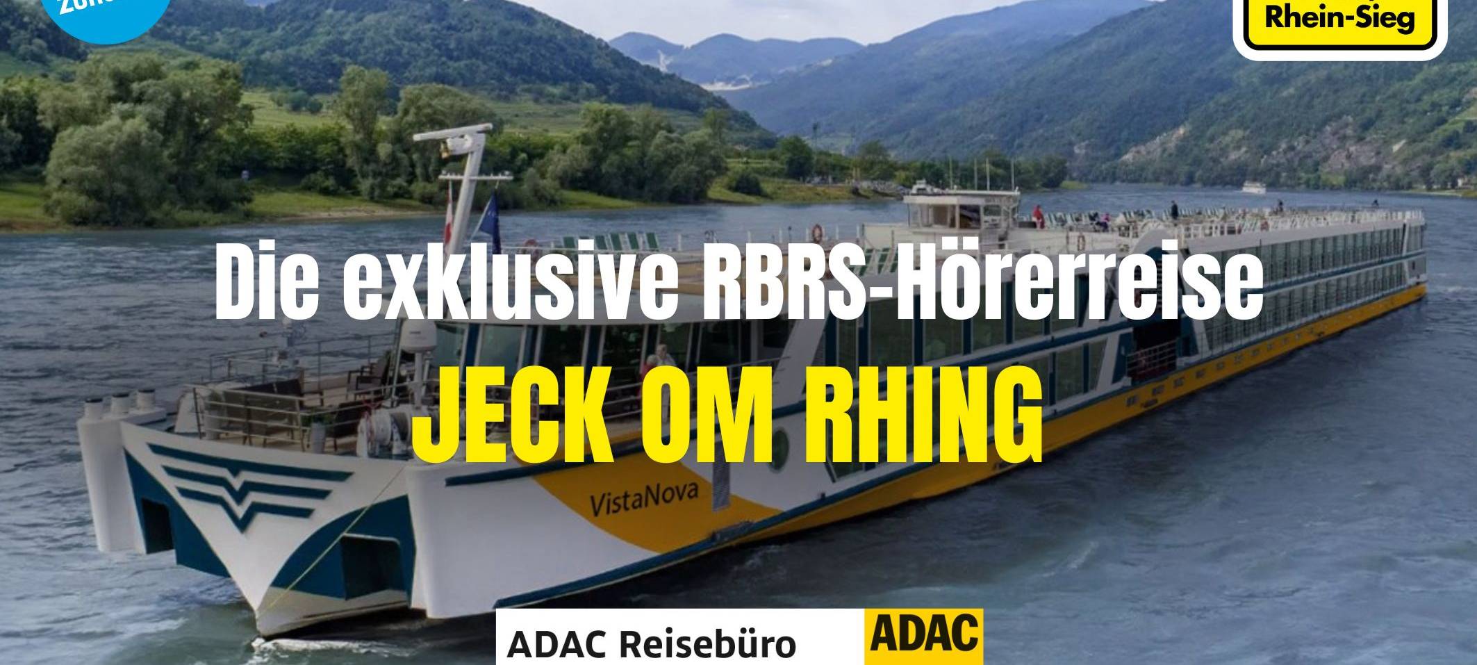 Exklusive Hörerreise "JECK OM RHING" - seid dabei!