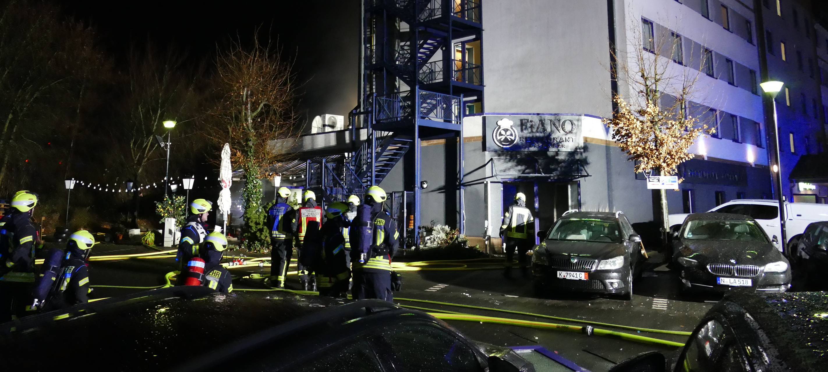 Großeinsatz in Troisdorf-Spich: Feuer in Restaurant