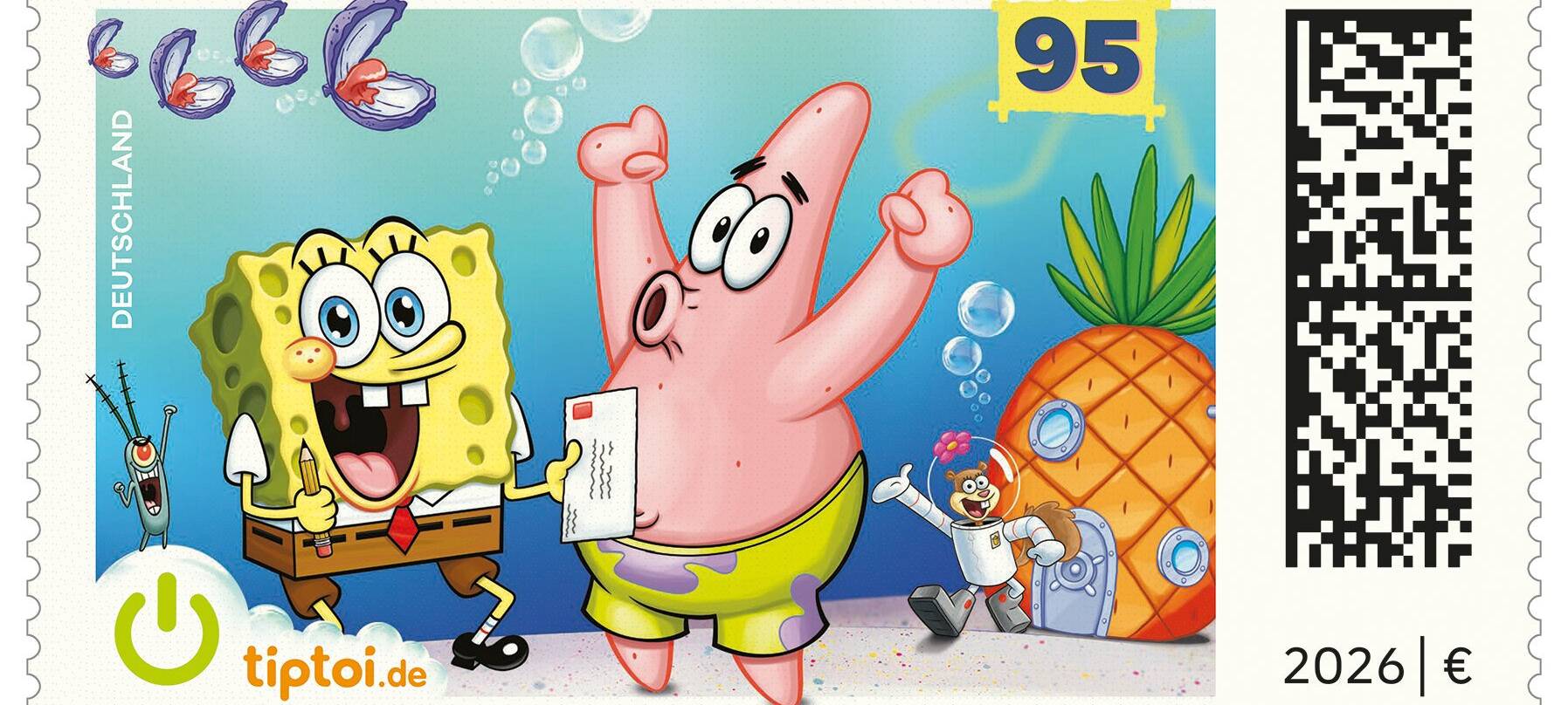 Die Bonner Post verschickt jetzt Grüße aus Bikini Bottom