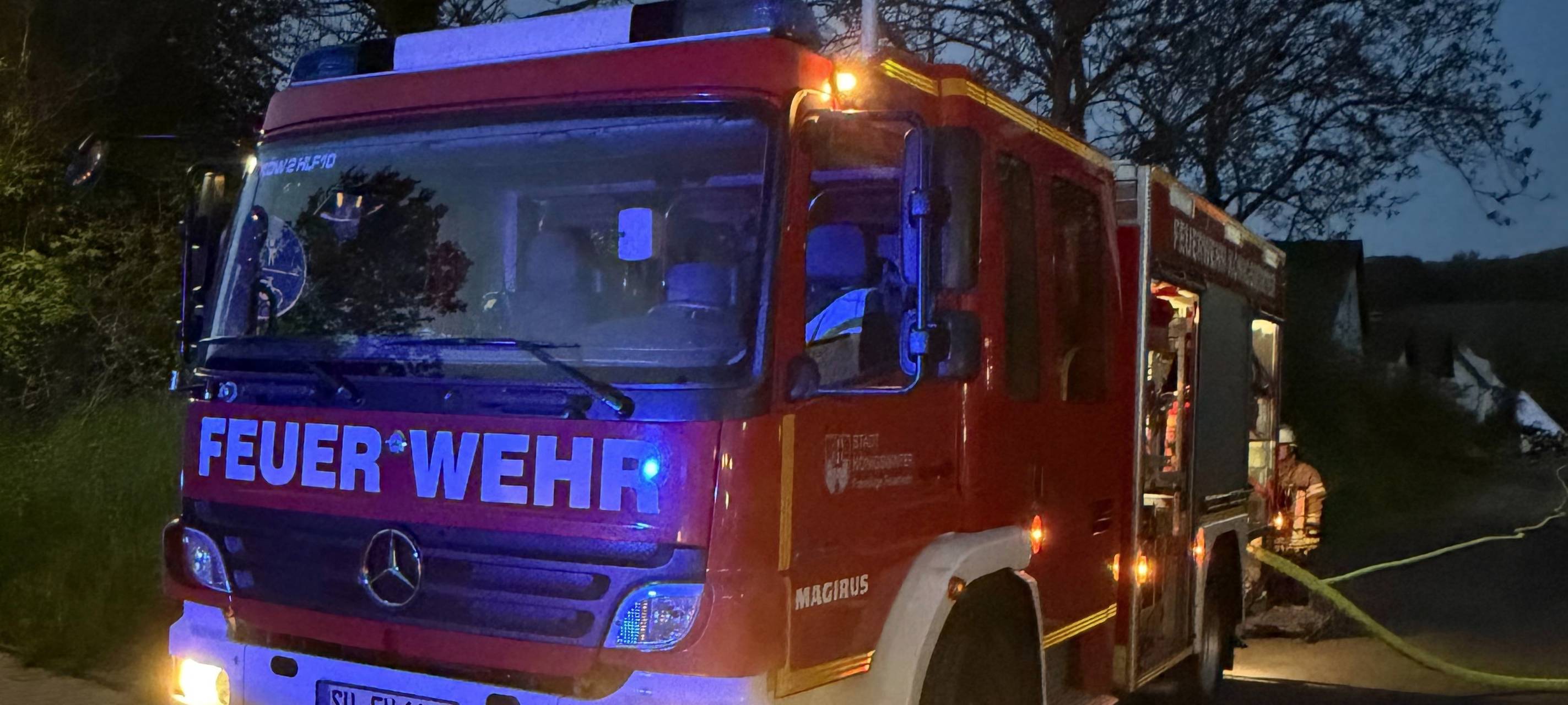 NINA-Warnung: Brand in Bornheim-Hersel