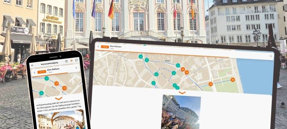 App abrufbar: Digitaler Rundgang zum Bonner Karneval