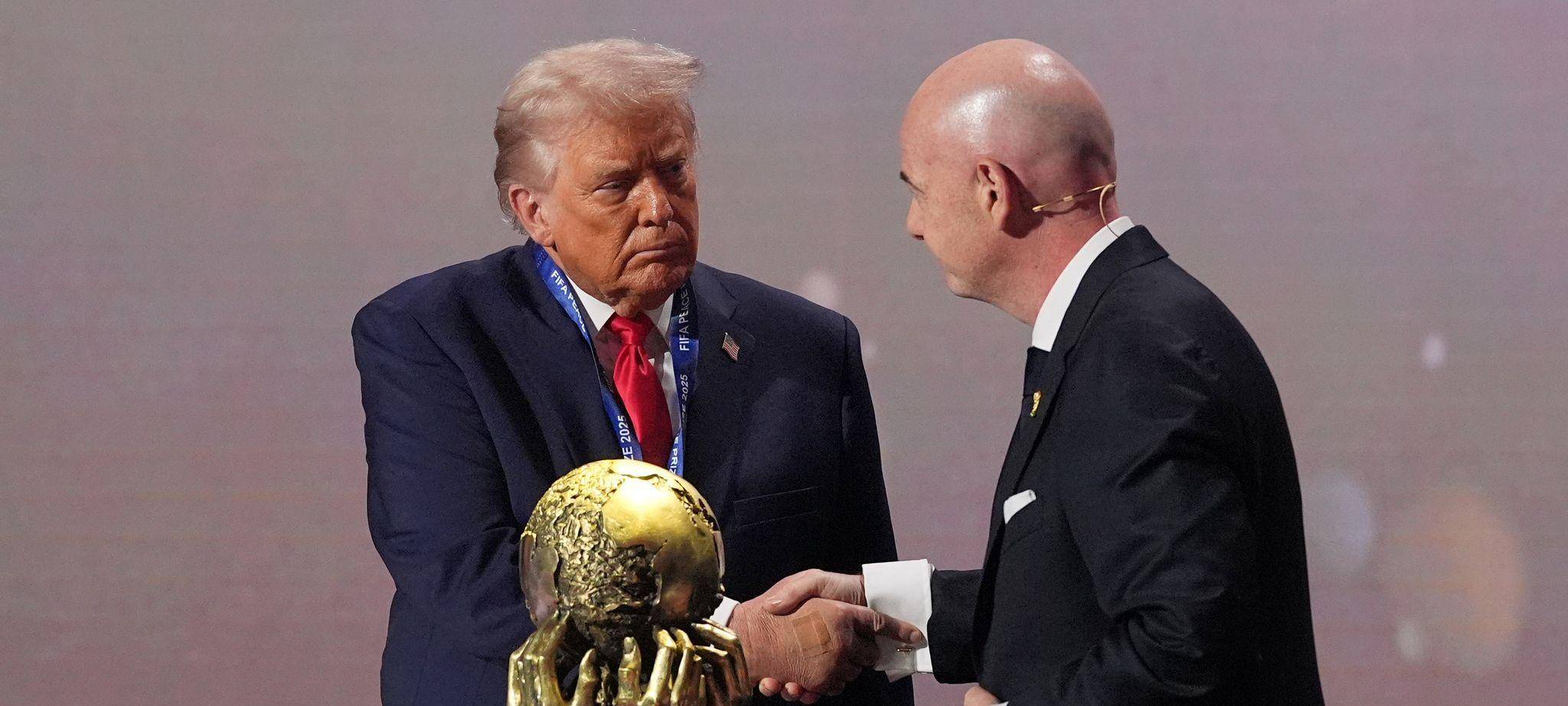 Donald Trump und Gianni Infantino