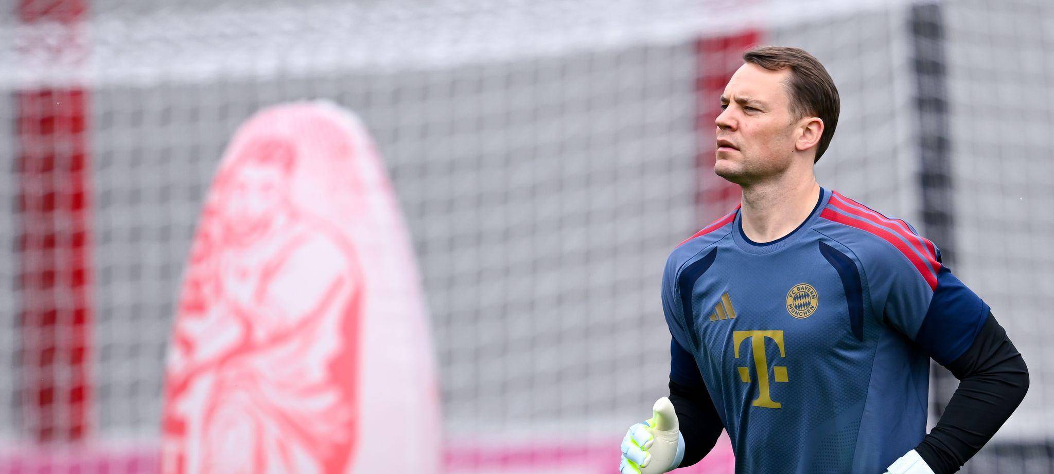 Abschlusstraining FC Bayern