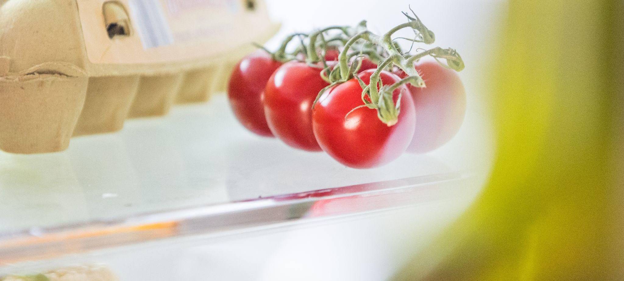 Tomaten im Kühlschrank