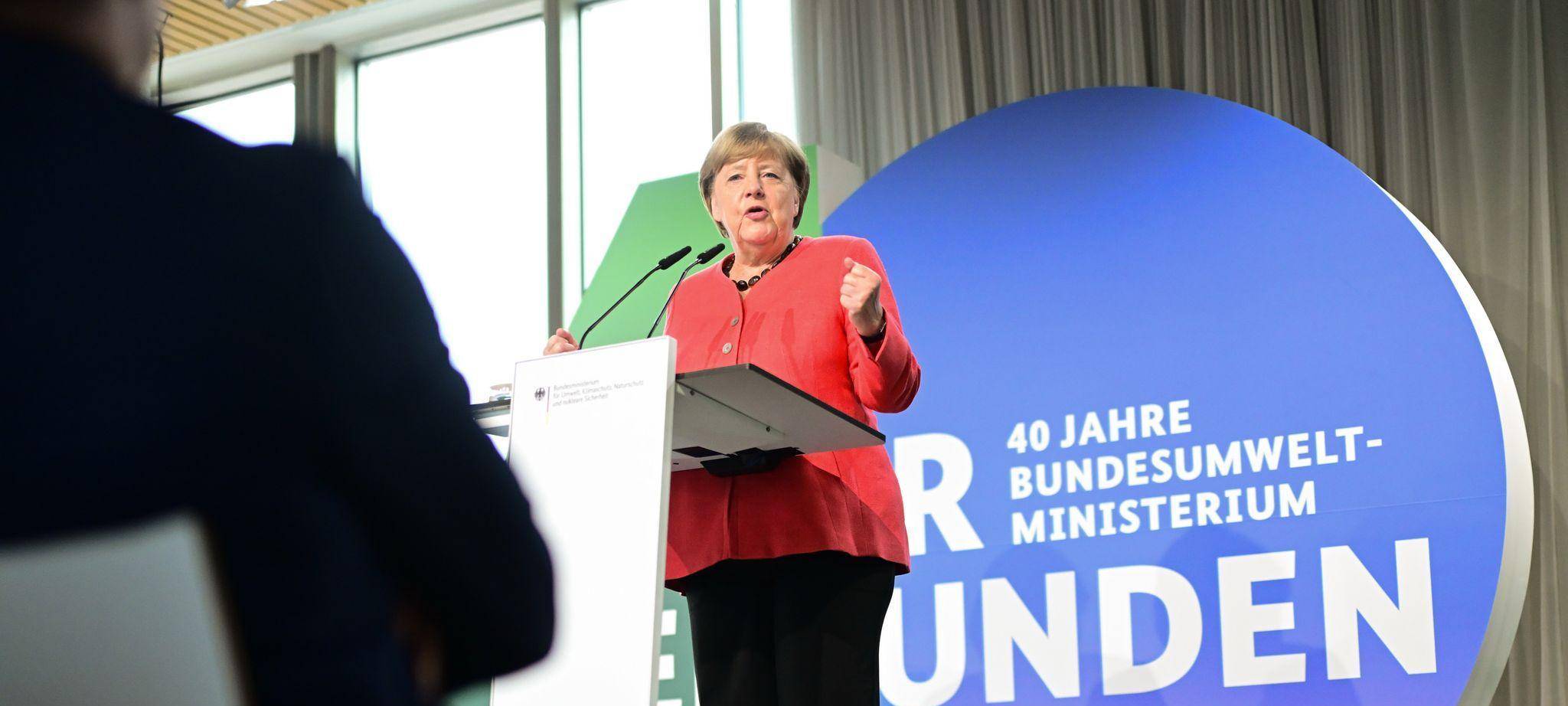 Festakt zum 40. Jubiläum des Bundesumweltministeriums