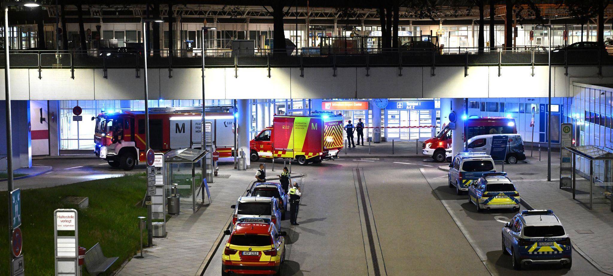 Flughafen München stellt teilweise Betrieb ein
