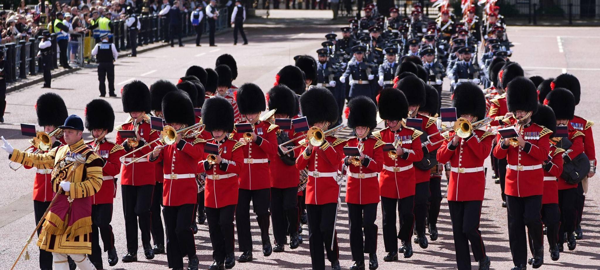 Trooping the Colour in London