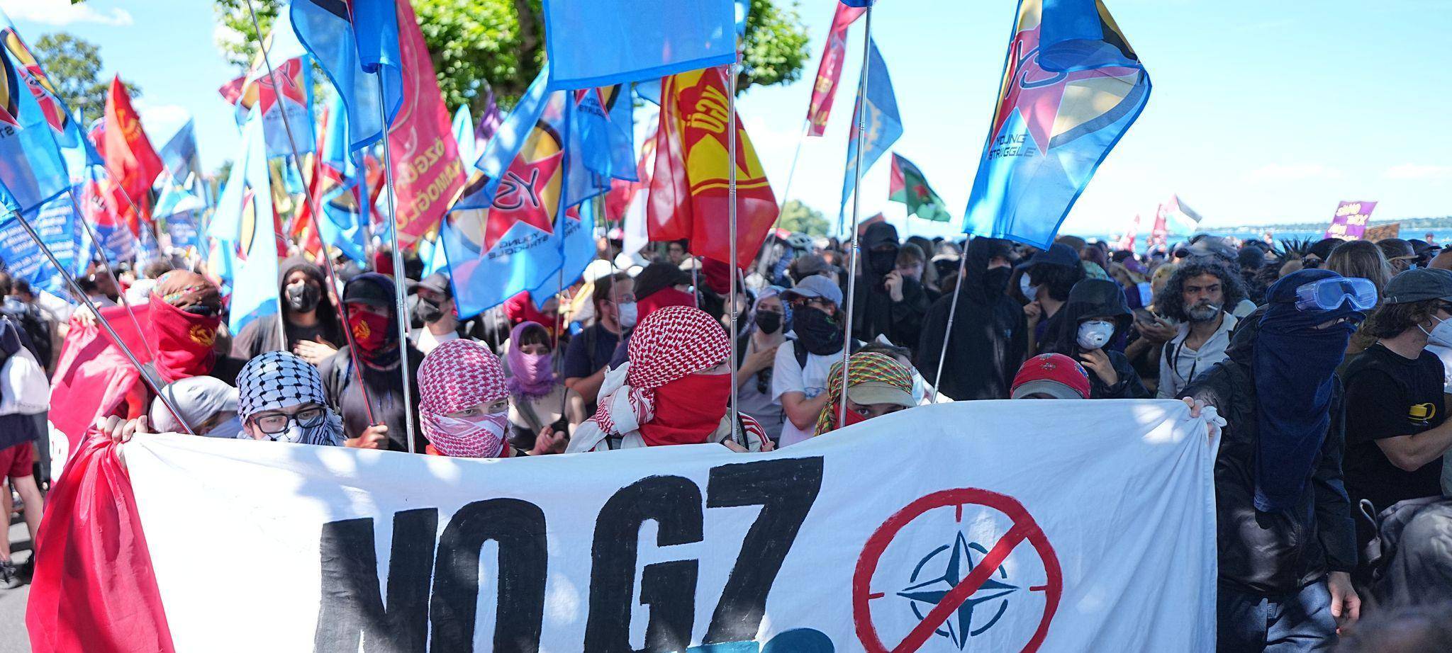 G7 Demonstrationen