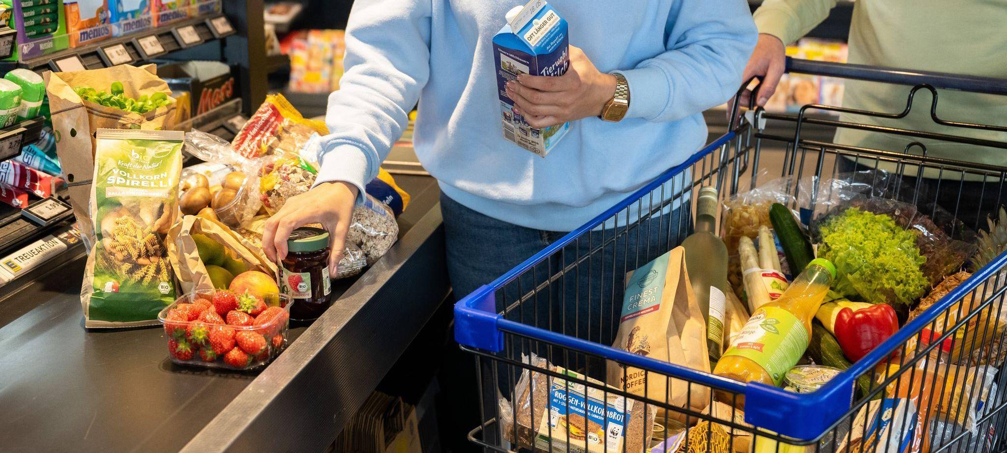 Einkauf im Supermarkt