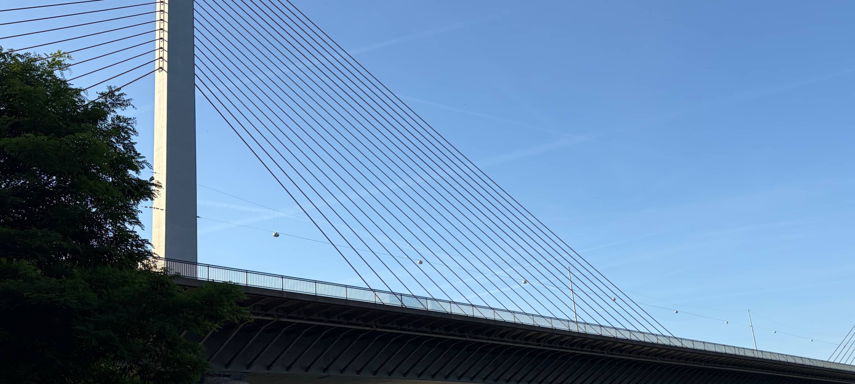 Fahrradrampe auf Nordbrücke kommt im November