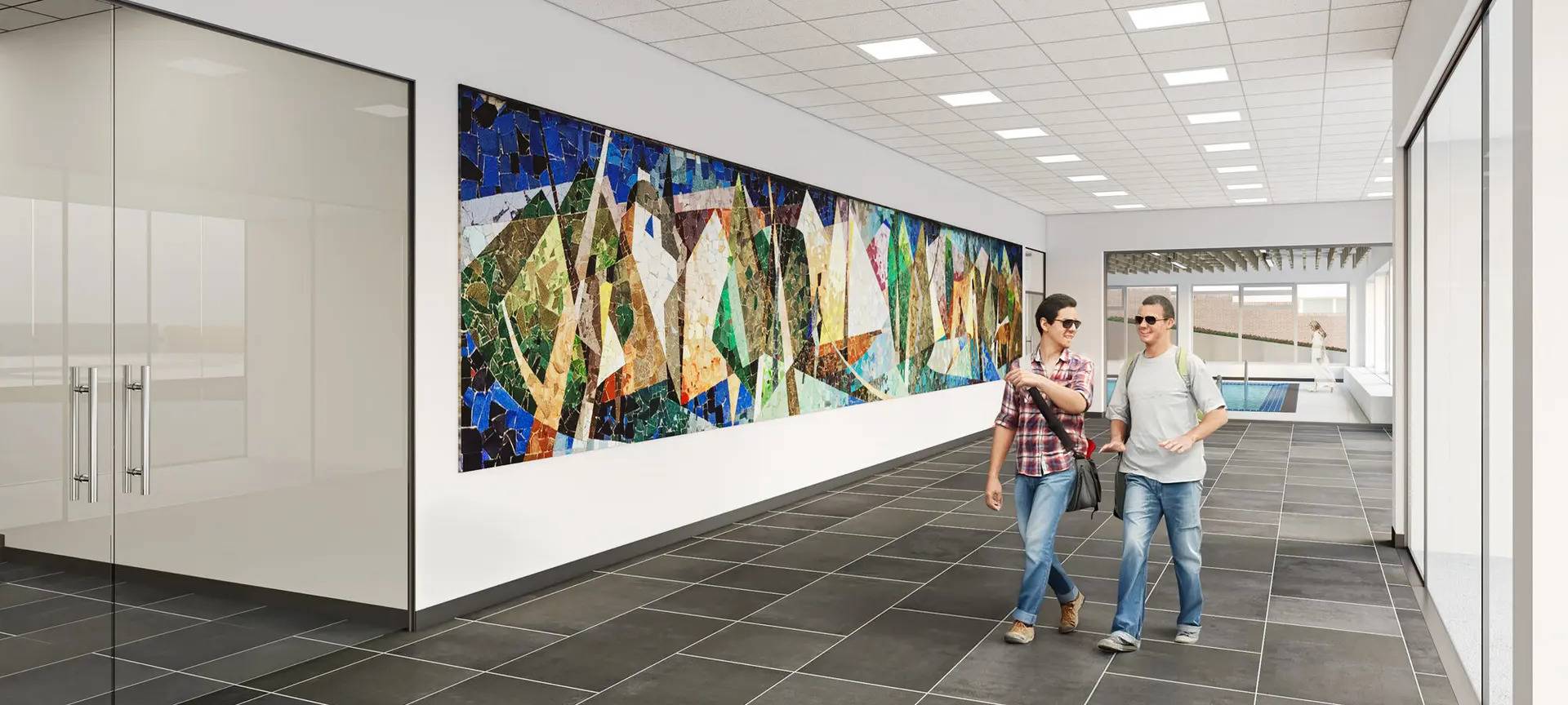 Kurfürstenbad: Mosaik erfolgreich für Neubau gesichert