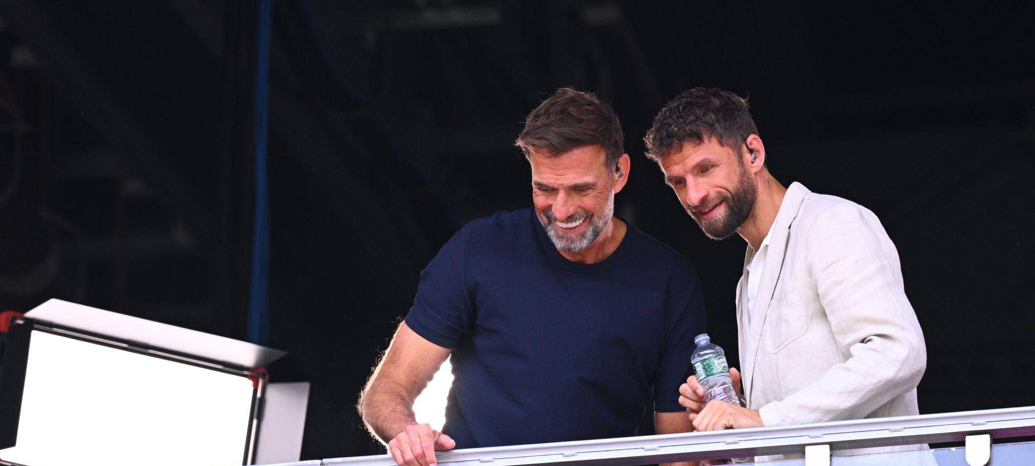 Jürgen Klopp und Thomas Müller