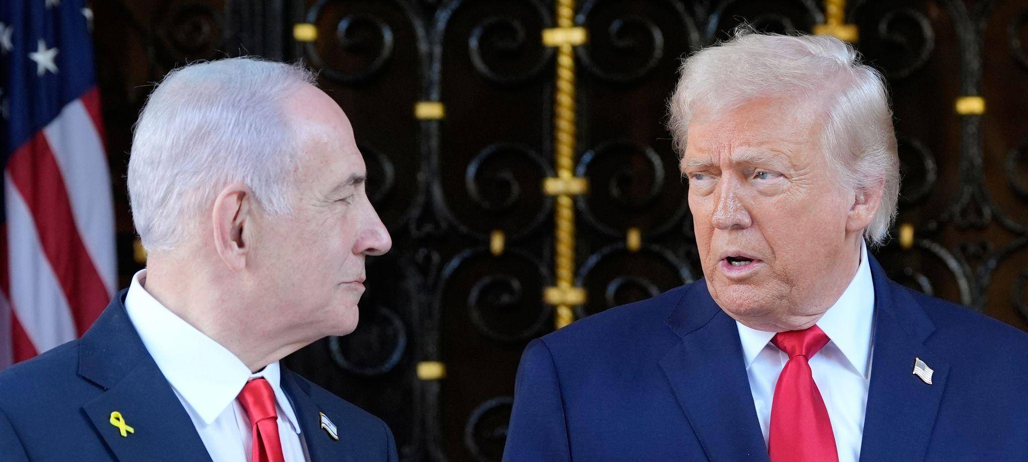 Israels Ministerpräsident Netanjahu und US-Präsident Trump
