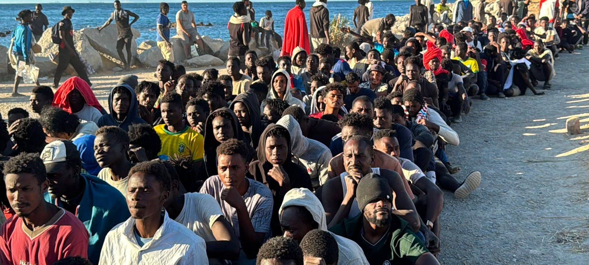 Migranten in Spanien - Ceuta