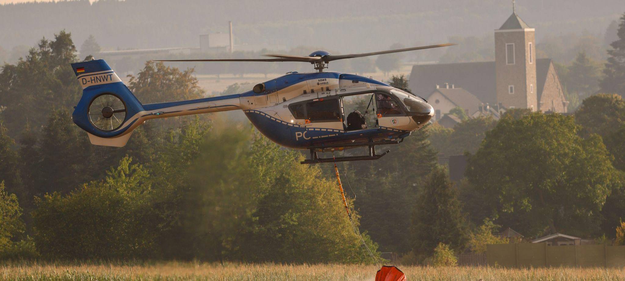 Waldbrand im Hürtgenwald