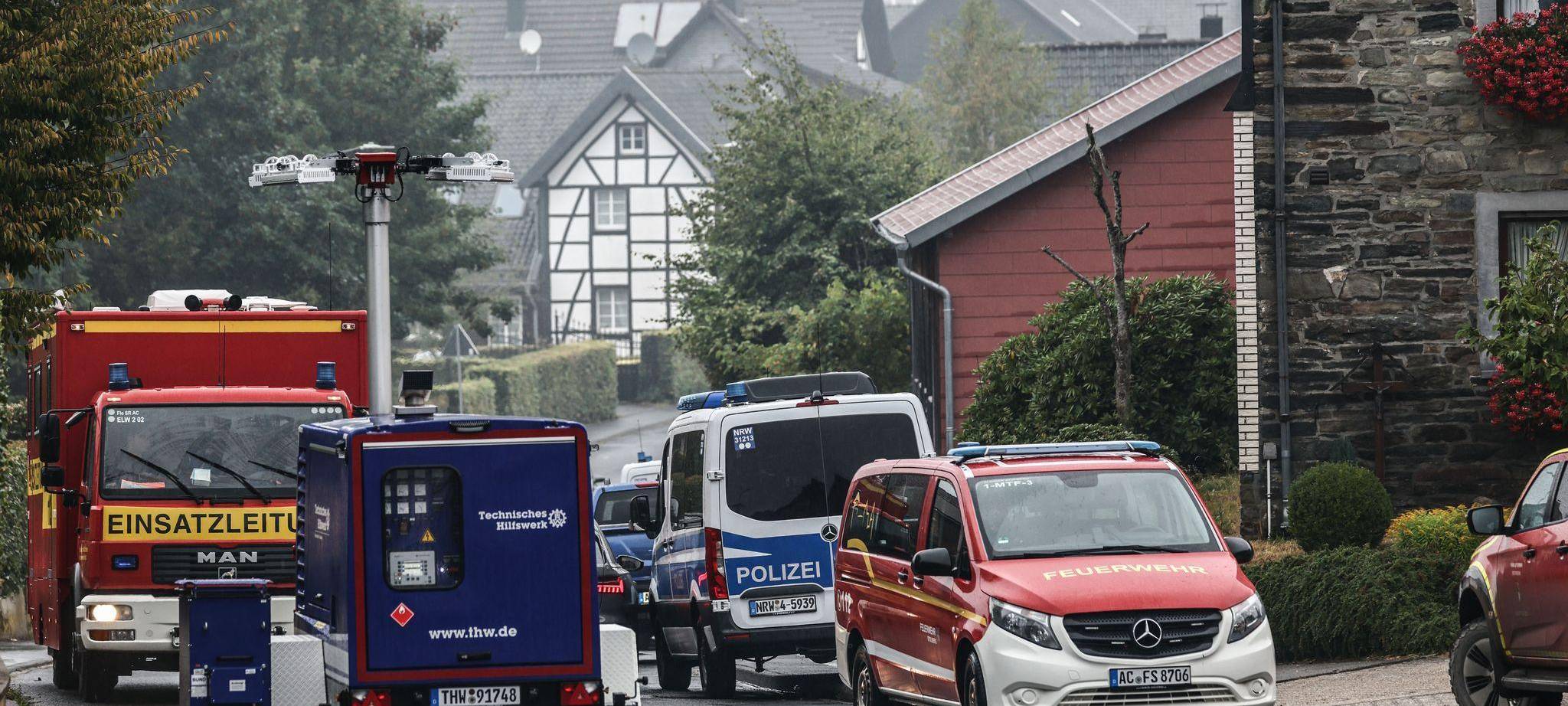 Waldbrand im Hohen Venn
