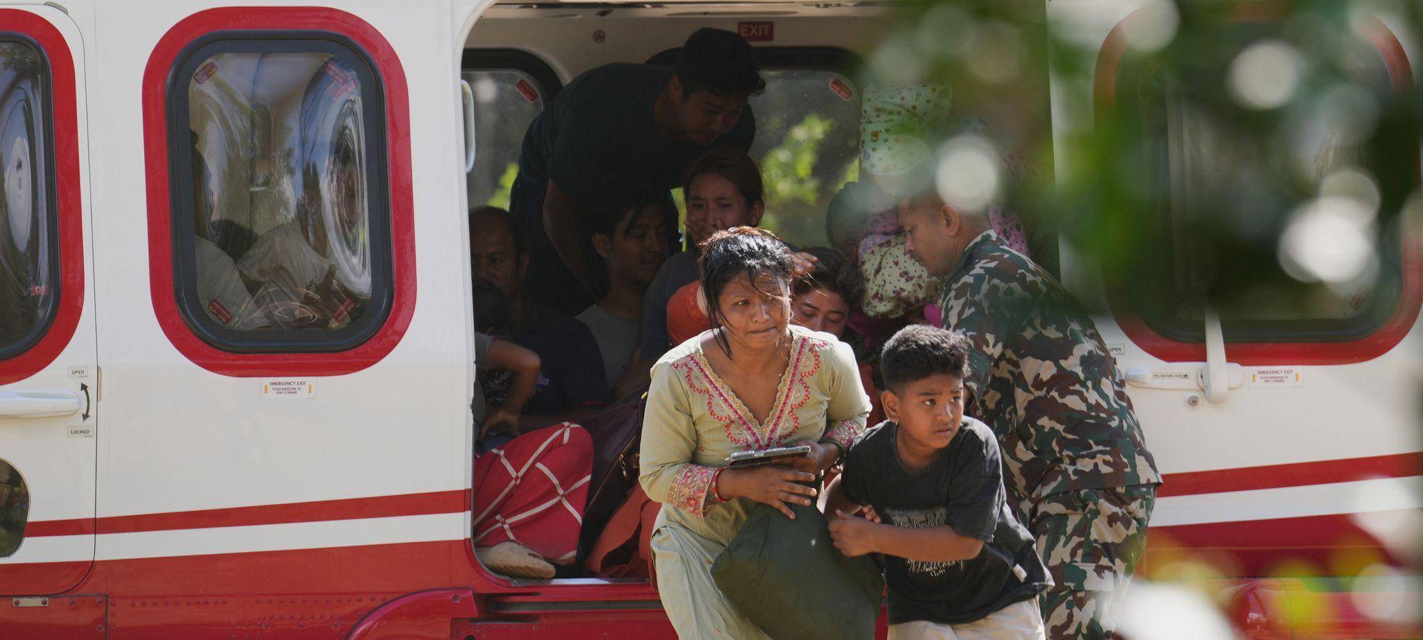 Sturzflut im Himalaya