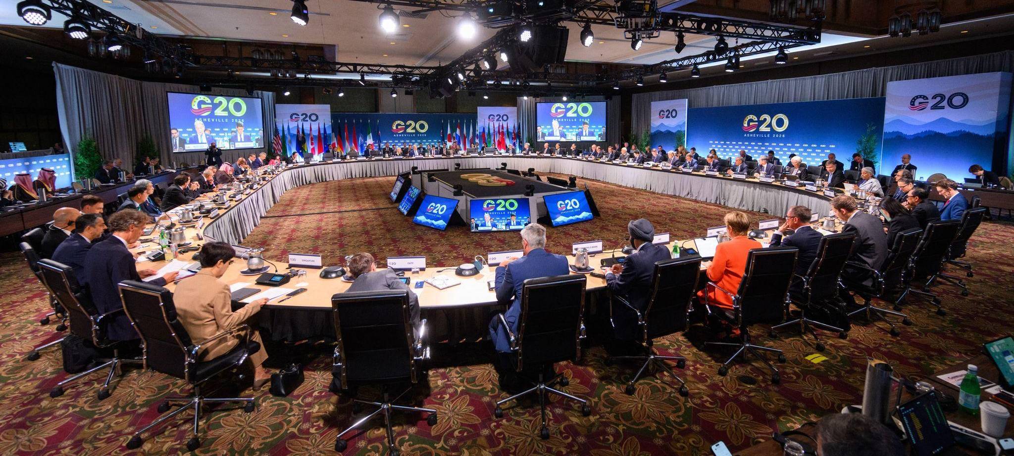 G20-Finanzminister-Treffen in Asheville (USA)