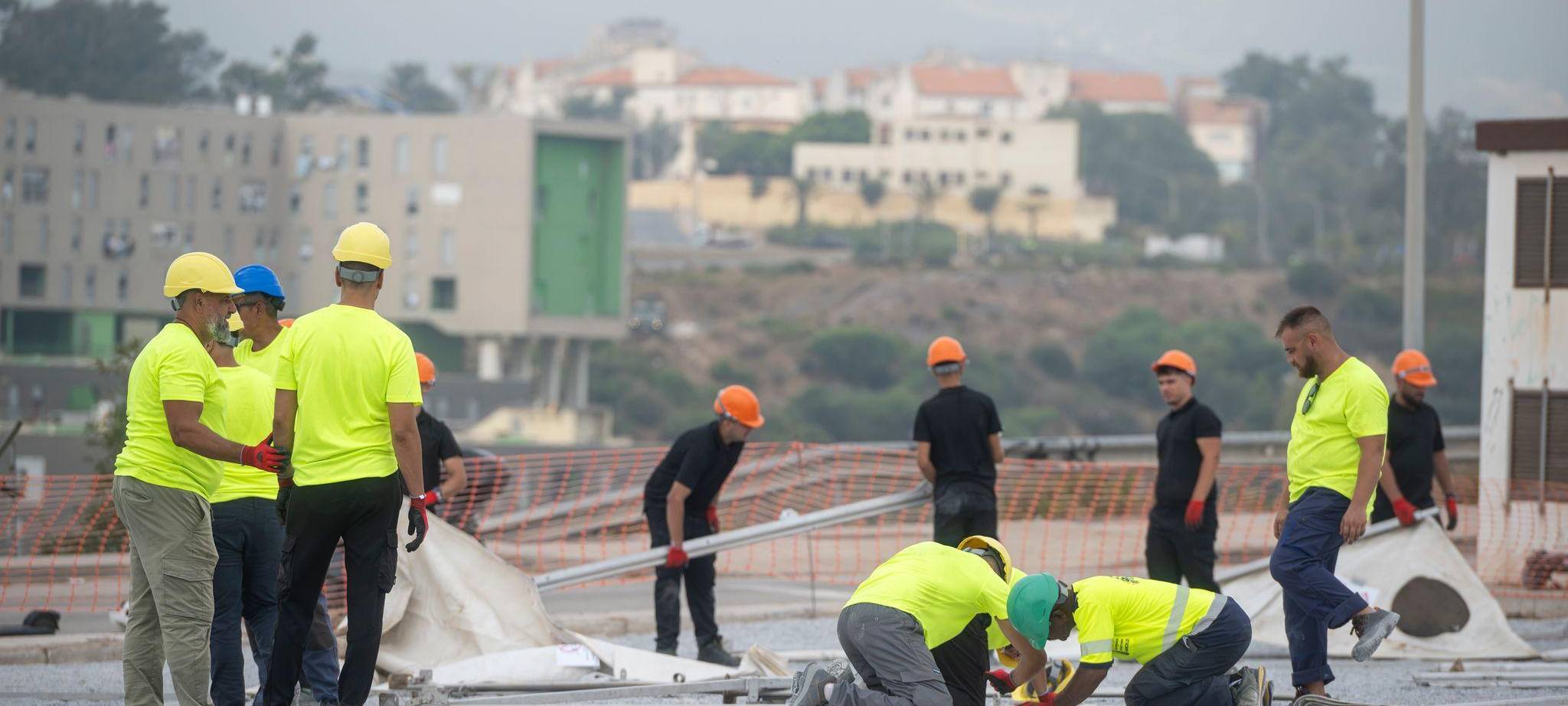 Migranten in Ceuta