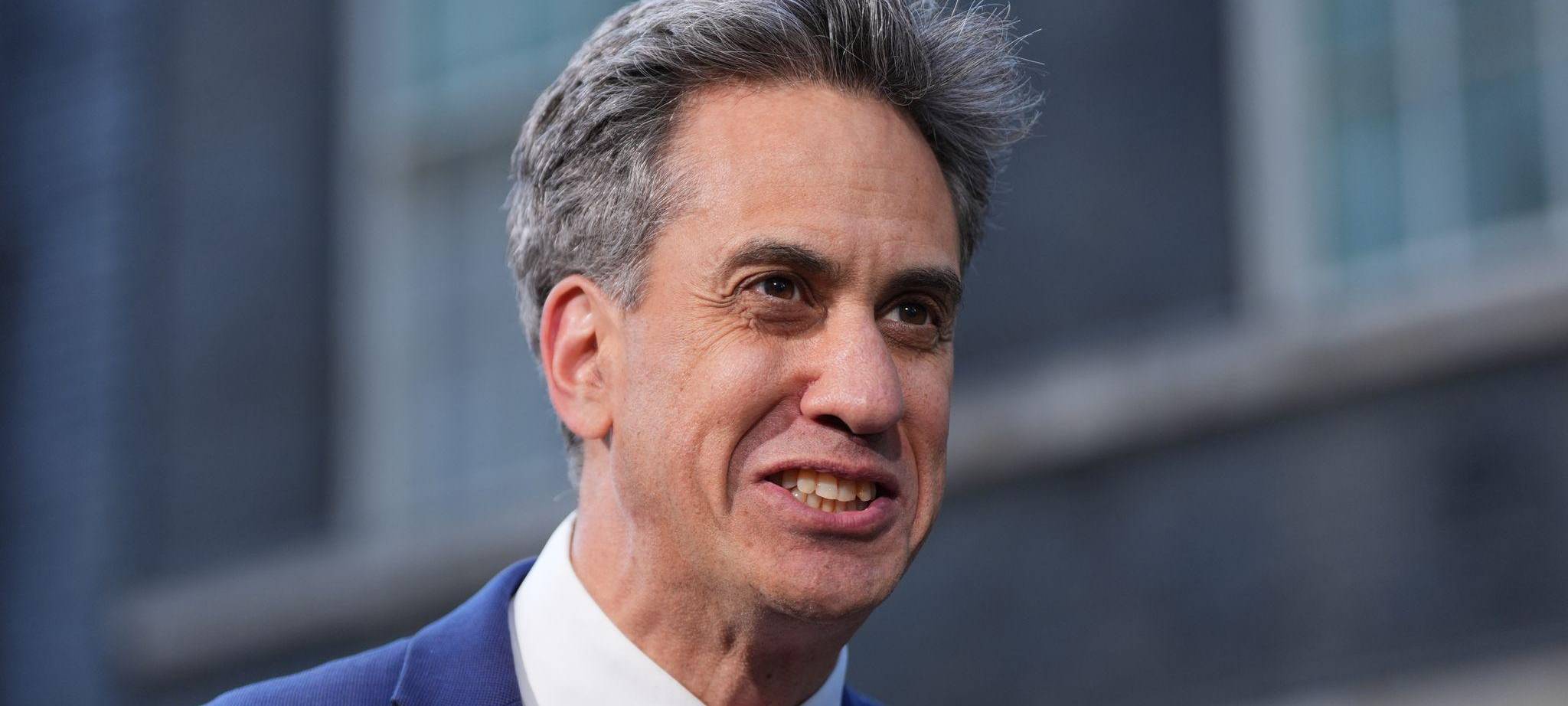 Britischer Außenminister Ed Miliband