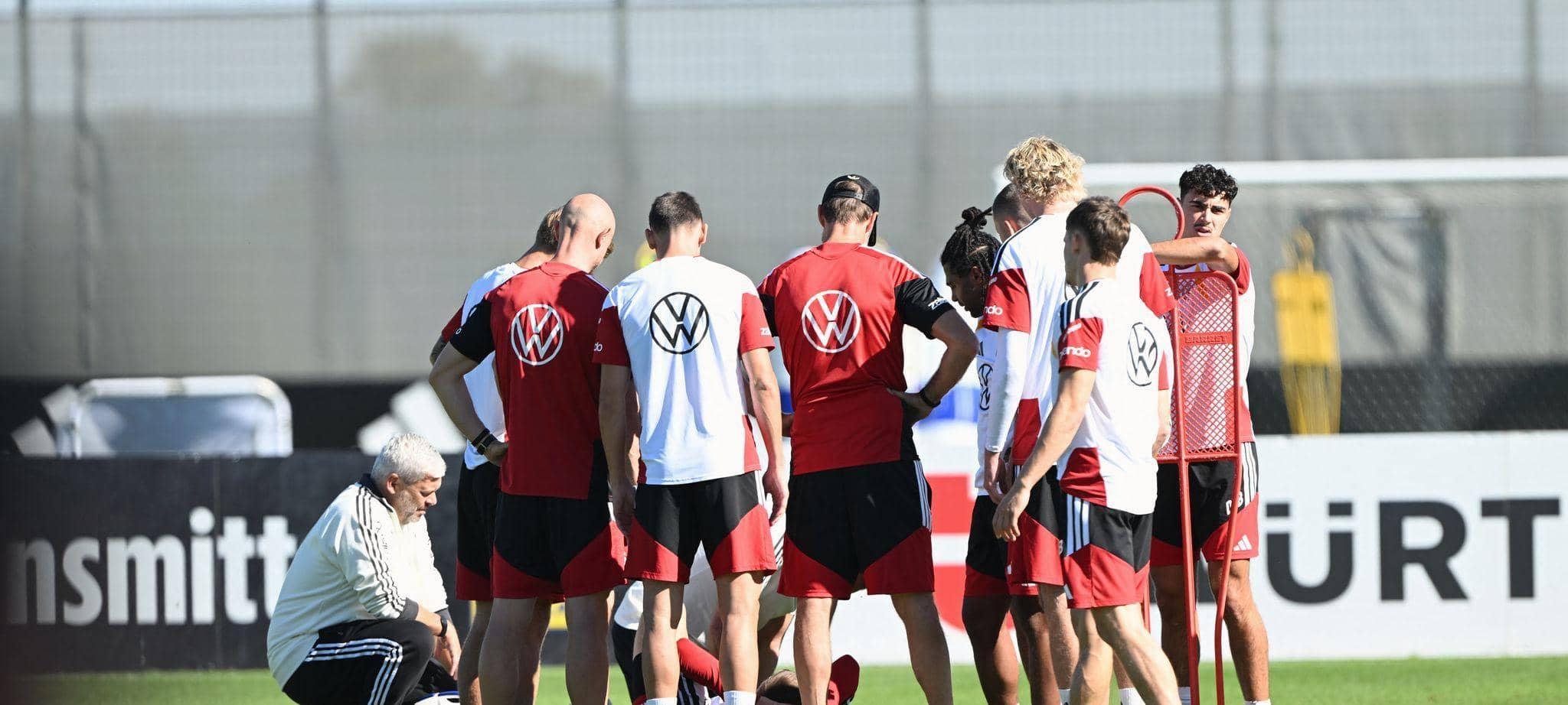 Abschlusstraining Nationalmannschaft vor dem Spiel gegen Serbien