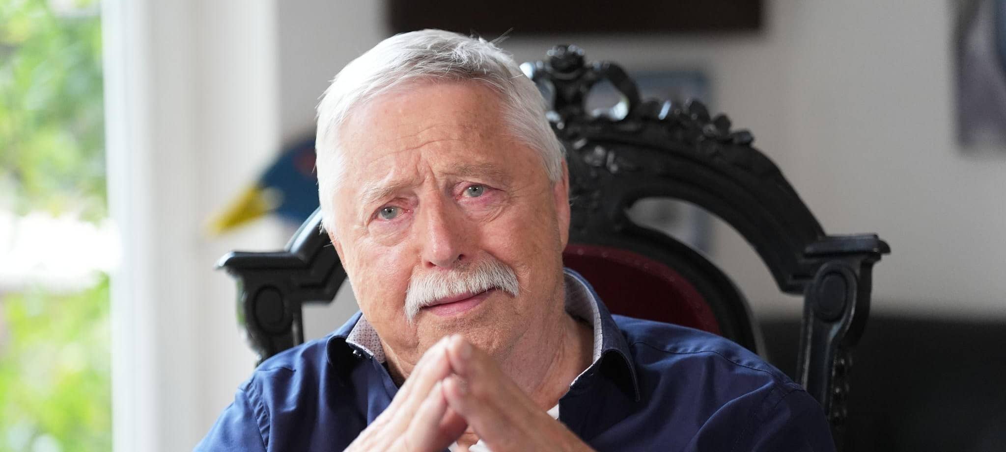 Liedermacher und Lyriker Wolf Biermann