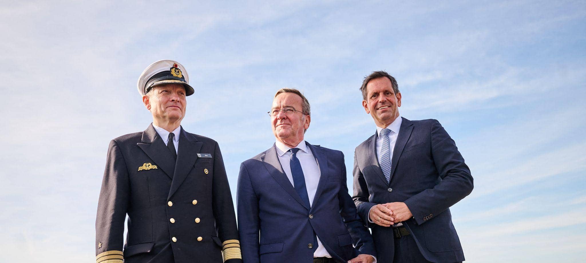 Verteidigungsminister Pistorius in Emden