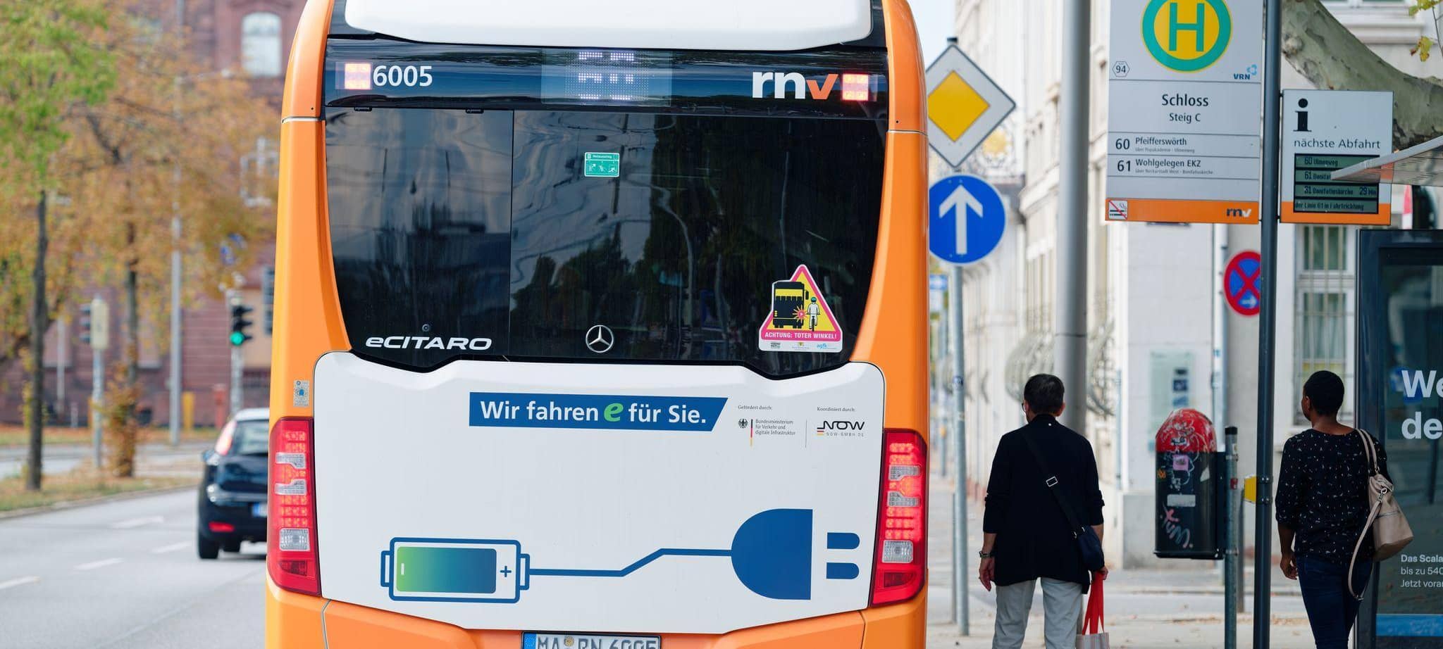 E-Busse in Mannheim