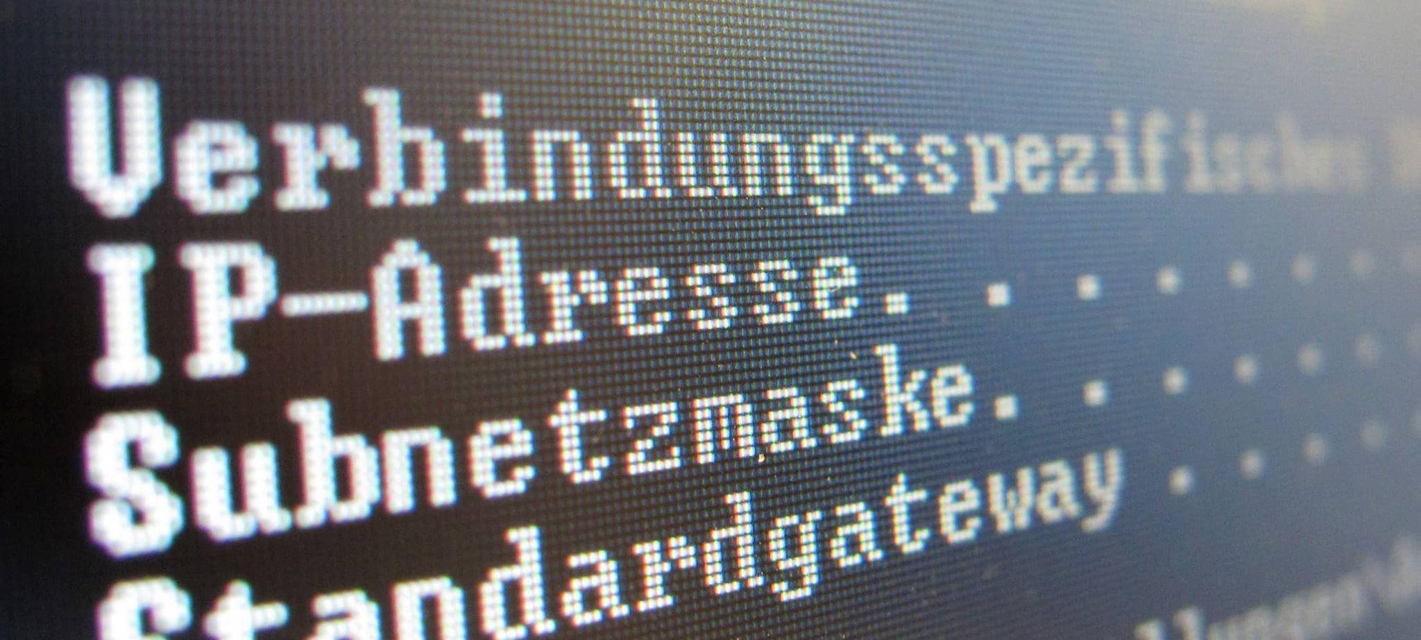 IP - Adressen