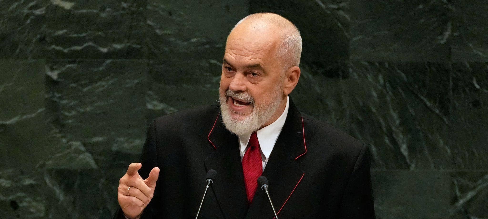 Albaniens Ministerpräsident Edi Rama