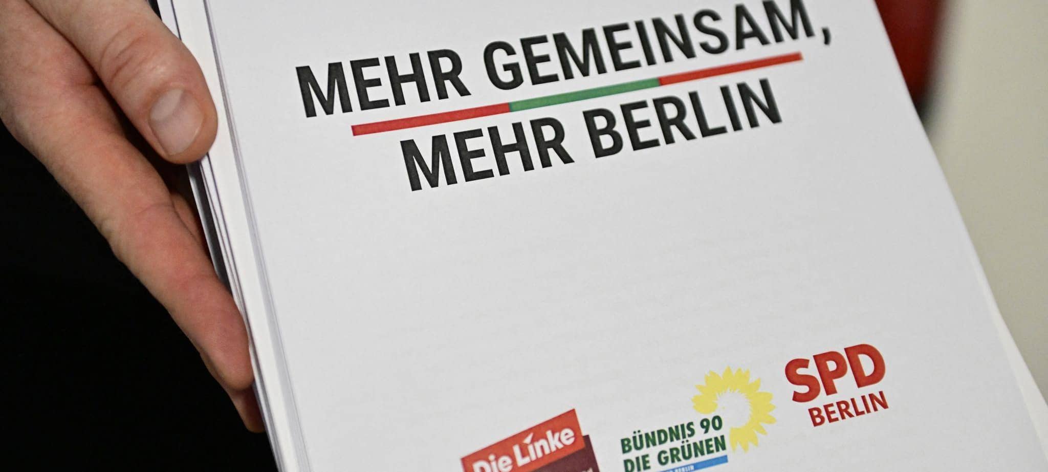 Pressekonferenz zu Sondierungsgesprächen Berlin