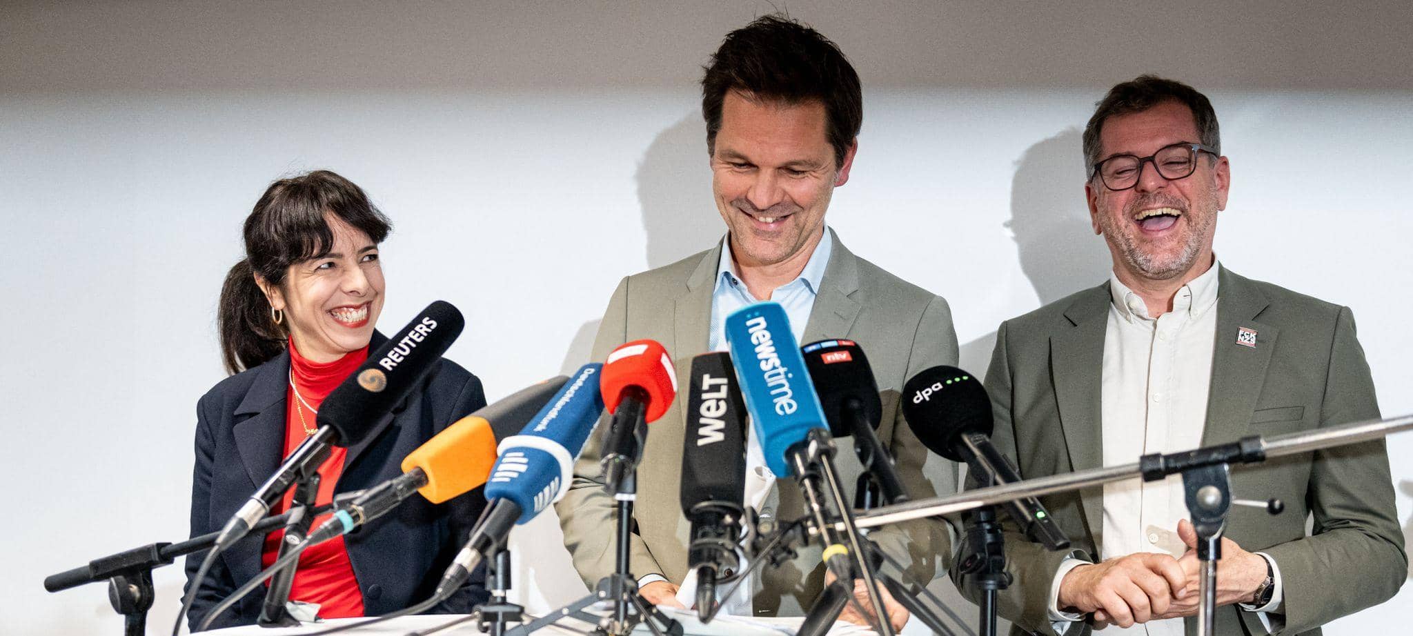 Pressekonferenz zu Sondierungsgesprächen Berlin