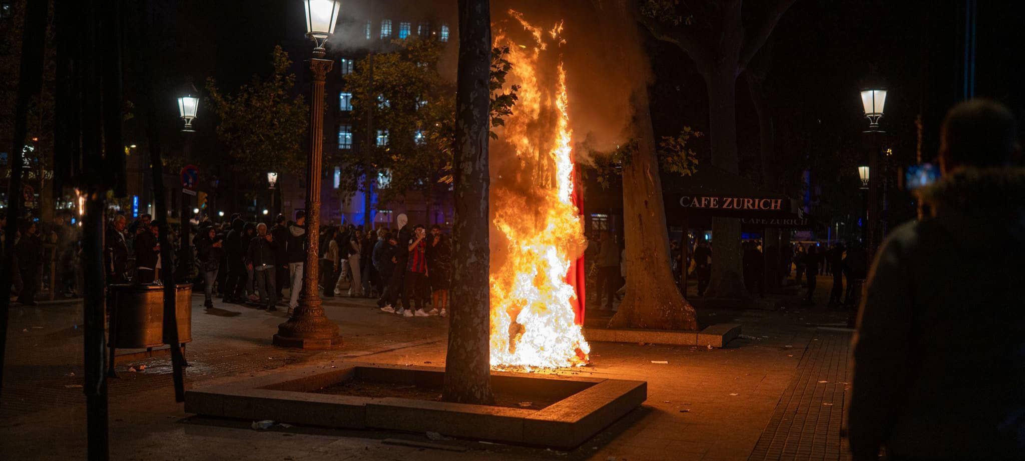 Proteste in Barcelona