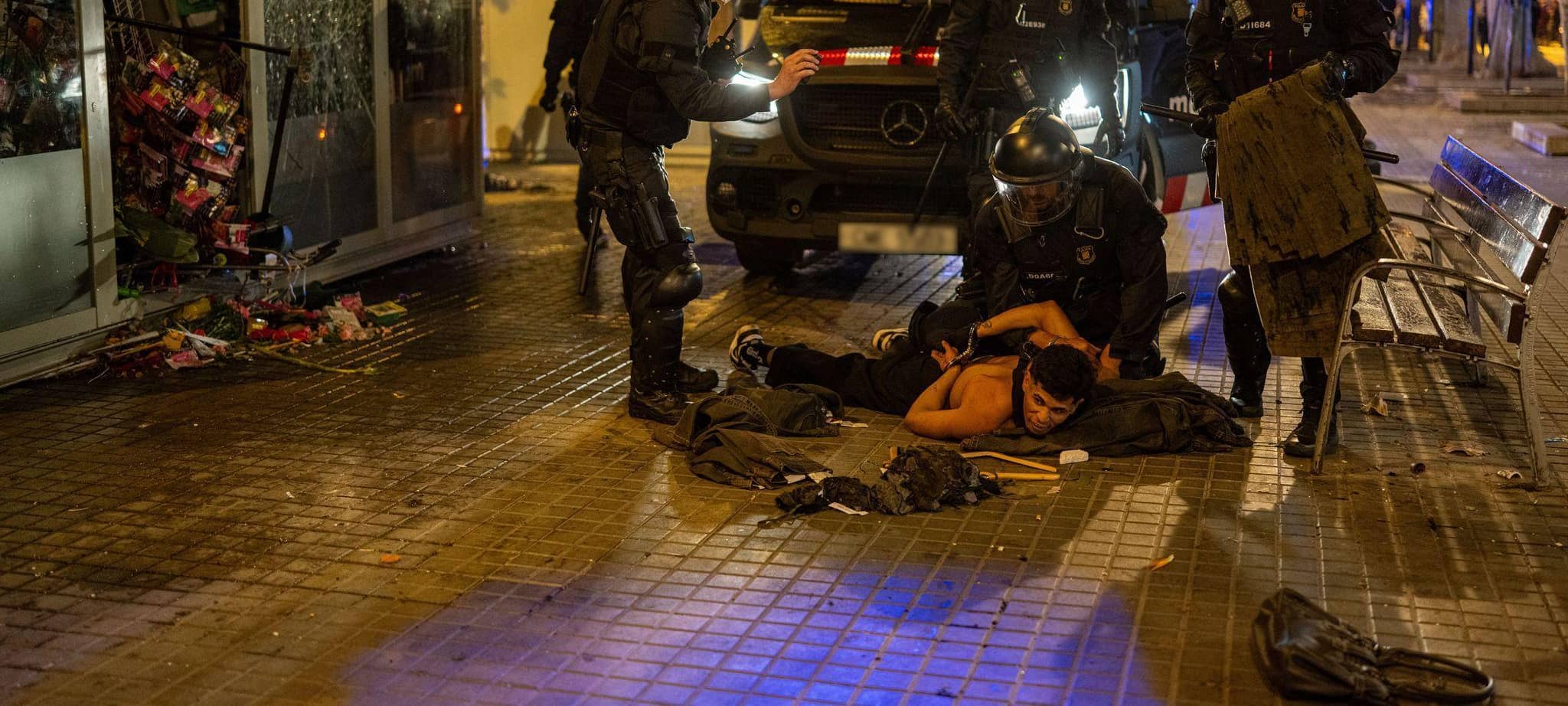 Proteste in Barcelona