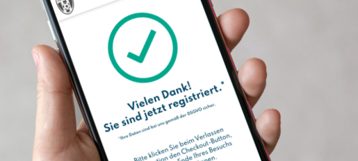 Digitale Kontaktdatenerfassung
