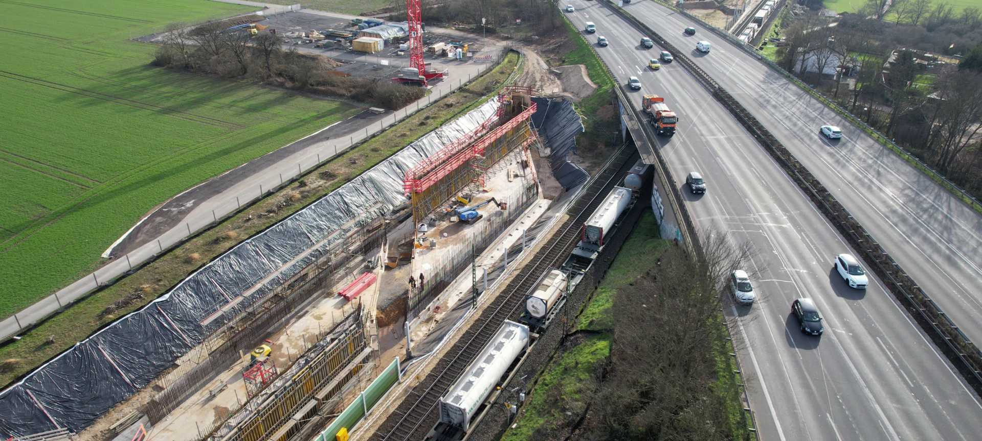 A59 für sechs Wochen gesperrt