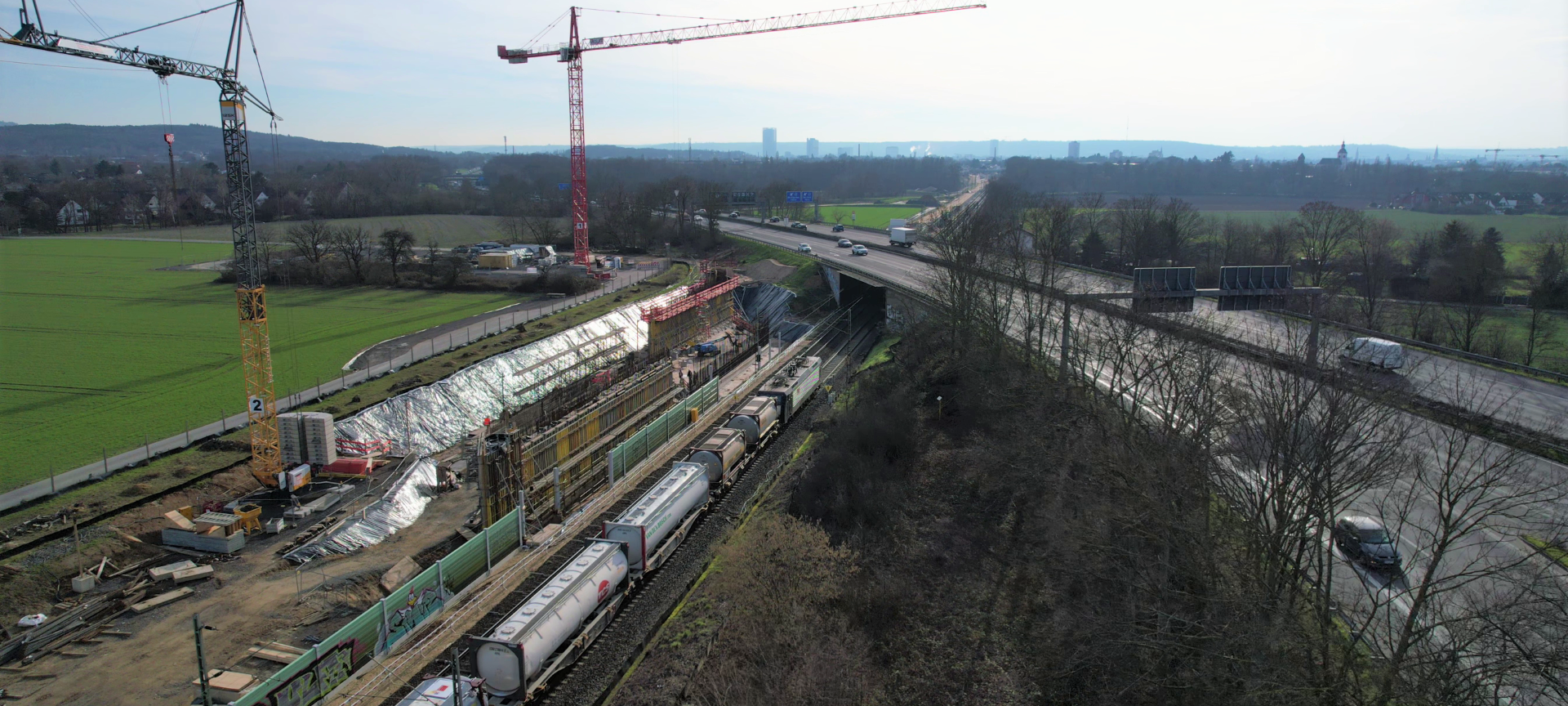 A59 für sechs Wochen gesperrt