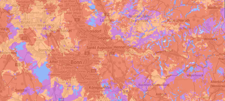 Bonn und Rhein-Sieg-Kreis: Mobilfunknetze gut, aber ausbaufähig