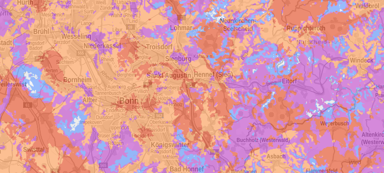 Bonn und Rhein-Sieg-Kreis: Mobilfunknetze gut, aber ausbaufähig