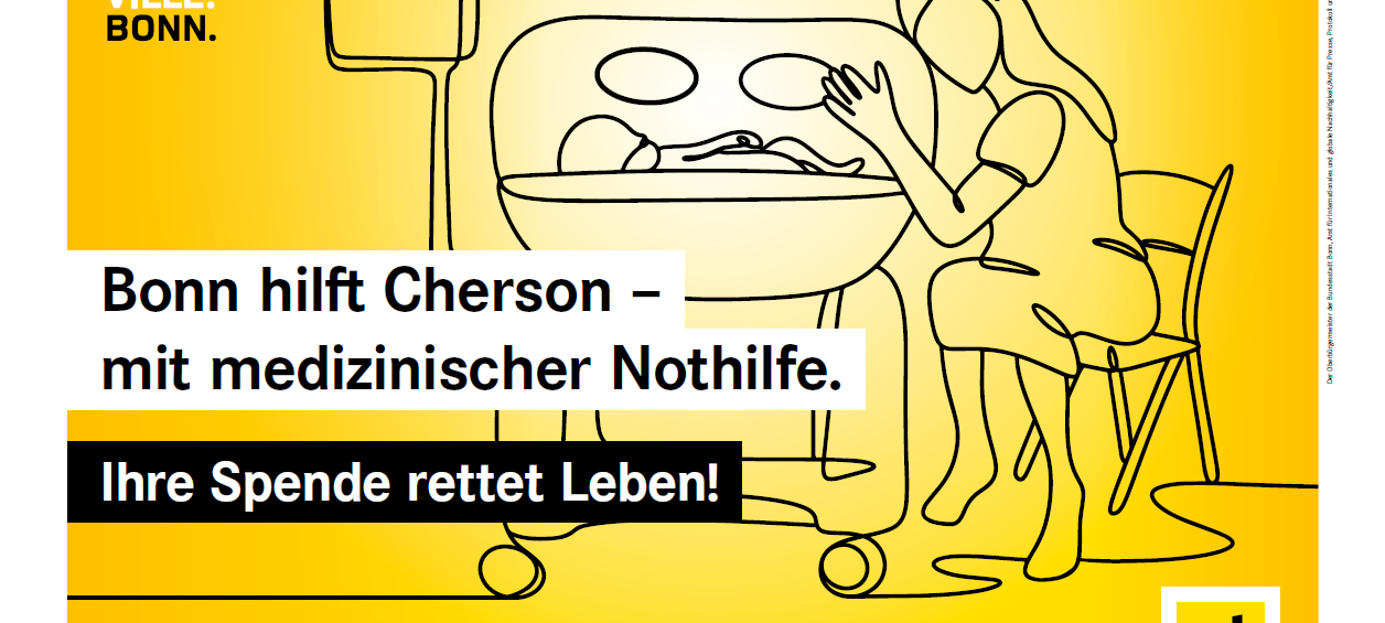 Weihnachtliche Spendenaktion: Bonn hilft Cherson