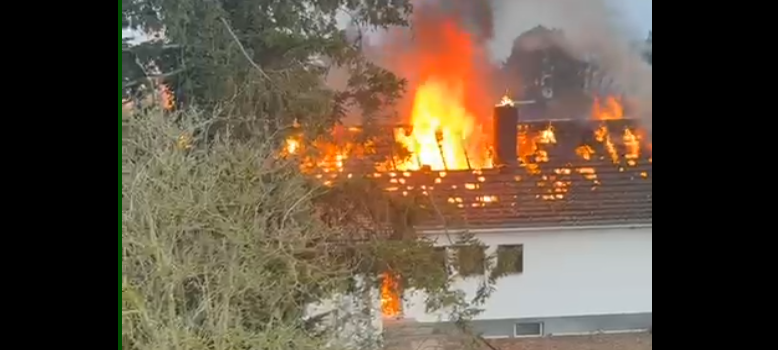 Haus in Meckenheim komplett ausgebrannt